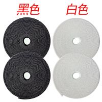 腰带无胶线缝魔术贴粘扣粘贴布自粘带尼龙搭扣毛刺贴 腰带用:黑/勾+毛 宽3厘米长2米/线缝型