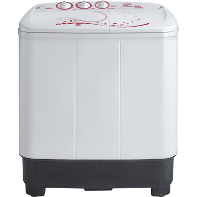 [先问库存]美的(Midea) 8公斤双桶双缸半自动洗衣机 半自动大容量双缸洗衣机MP80-DS805