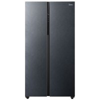 [先问库存]冰箱(Midea)冰箱BCD-602WKGPZM(E)天青釉对开门双开门风冷无霜一级双变频净味线下同款