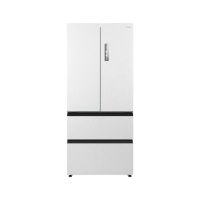 [专票 先问库存]美的冰箱(Midea)MR-550WUFIPZE曦云白 法式多门60cm超薄变频双系统自动制冰