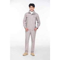 [天龙堂威]春秋全棉工作服套装男加厚长袖耐磨劳动工装服工地纯棉劳保服定制