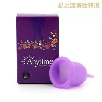 [优选好货]Anytime月经杯月事杯大姨妈杯卫生巾卫生棉条硅胶杯游泳姨妈神器 红色小码 1支