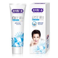 舒客酵素专研牙膏(初夏沁椰)120g洁白牙膏去牙渍 椰香味
