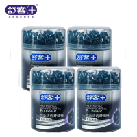 舒客(Saky)专业洁齿牙线棒-竹炭深洁
