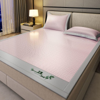 凉席90x190学生床草席90x200夏季可折叠学生宿舍冰丝凉席