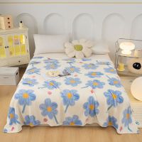 四季毯子空调毛毯法兰绒保温宿舍单人双人盖毯床单