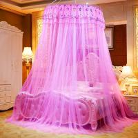 蚊帐家用1.5蚊帐圆形吊挂式圆顶吊顶公主风卧室1.8米床上1.0m