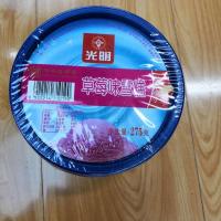 光明草莓杯275g