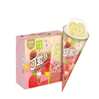 可爱多奈雪的茶霸气芝士草莓口味冰淇淋70g