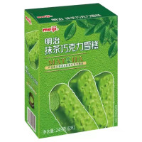 明治抹茶巧克力雪糕6支/盒1*6盒/箱