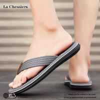 La Chessiers2024新款拖鞋男人字拖夏季韩版潮流个性时尚休闲外穿防滑学生凉拖鞋男