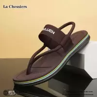 La Chessiers男士拖鞋室外休闲潮流两用沙滩男鞋青年海边时尚个性轻便凉拖