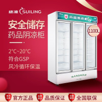 穗凌(SUILING)SL-1100,1030升储存阴凉冷柜 风冷多门商用单温大冰柜 立式冷藏无霜展示柜