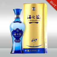 洋河(YangHe) 蓝色经典 海之蓝 42度 480ml 单瓶装 浓香型白酒