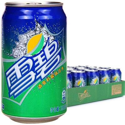 可口可乐 雪碧330ml*24听