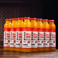 山西吕梁天汁然鲜榨沙棘汁饮料300ml*8瓶整箱装