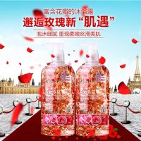 蔻斯汀玫瑰花瓣沐浴露(720ml)玫瑰花香 清洁滋润 易冲洗