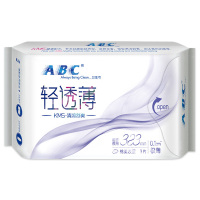 ABC甜睡夜用轻透薄棉柔卫生巾3片K34