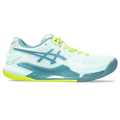 ASICS亚瑟士GEL-RESOLUTION 9女子城市运动透气吸汗缓震耐磨跑步鞋1042A208-600