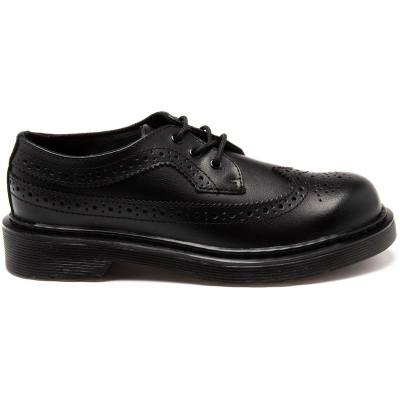 Dr Martens 3989 鞋靴黑色孩童英伦风鞋靴软硬皮经典款真皮孔靴子