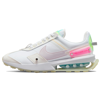 海外正品Nike Air Max Pre-Day glow 人造革防滑轻便女款白色跑步鞋DO2329-151