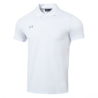 安德玛Under Armour 官方正品 男士白色运动休闲透气短袖Polo衫23500507-100