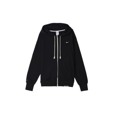 耐克NIKE 官方正品 纯色印花Logo拉链连帽跑步健身夹克外套男 DQ5817-010