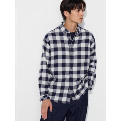 优衣库(UNIQLO)休闲舒适百搭经典男士衬衫海外直邮470187_38