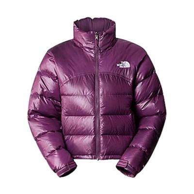 The North Face 北面 [当季新品]女士栗紫色户外保暖舒适秋冬新款时尚羽绒服