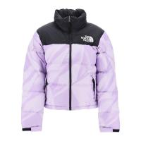 The North Face 北面 [当季新品]女士立领时尚休闲保暖淡紫色秋冬新款长袖羽绒服