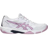 亚瑟士(ASICS)女鞋透气减震稳定综合训练鞋室内健身鞋白色court鞋