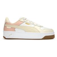 彪马(Puma)女士休闲板鞋白色简约百搭橡胶底系带运动鞋