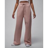 耐克(NIKE)高腰宽松女运动裤女款秋冬季保暖抓绒开叉休闲长裤