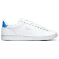 Lacoste女士小白鞋百搭休闲鞋真皮板鞋舒适运动鞋潮鞋金属细节硫