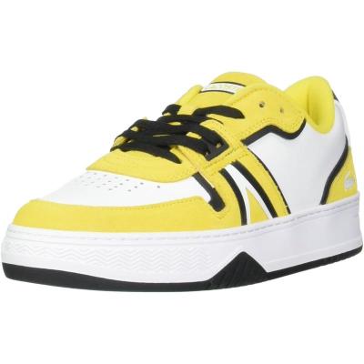 Lacoste女鞋休闲运动鞋潮流百搭舒适板鞋拼接撞色设计镂空底女生