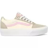 VANS女鞋新款低帮帆布鞋复古平台厚底休闲运动百搭配色板鞋