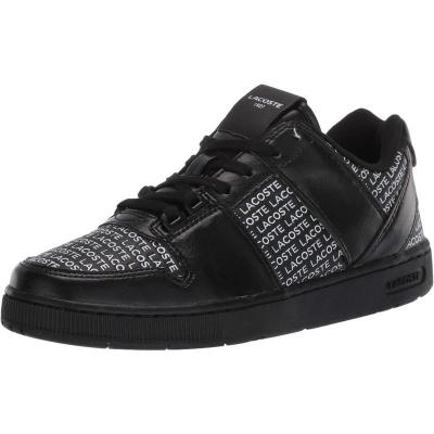 Lacoste女士休闲板鞋百搭轻便舒适运动潮流真皮拼接撞色板鞋