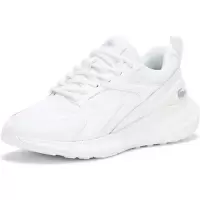 Lacoste女鞋休闲运动板鞋轻便透气网布拼接休闲百搭女士鞋