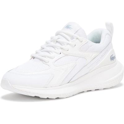 Lacoste女鞋休闲运动板鞋轻便透气网布拼接休闲百搭女士鞋