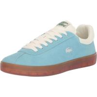Lacoste女鞋新款百搭休闲板鞋舒适运动潮流拼色真皮小白鞋