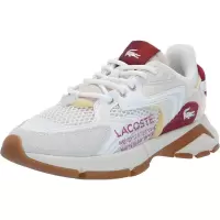 Lacoste女士休闲板鞋轻便百搭时尚运动鞋日常通勤舒适小白鞋