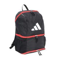 adidas多功能L黑红拼接 Polyester 材质休闲运动背包男女通用