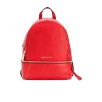 Michael Kors奢侈品箱包女logo双肩包 30S5GEZB1L-BRIGHTRED 24新款