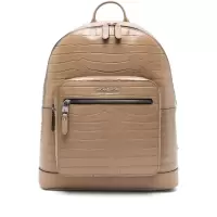 Michael Kors高质感真皮男士商务休闲双肩包大容量电脑背包通勤旅行包