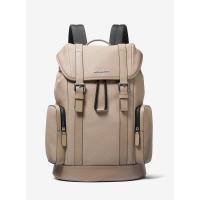 Michael Kors男款简约皮质双肩背包大容量外出旅行通勤办公包