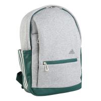Adidas棉涤混纺休闲运动背包男女通用大容量通勤包CGREENMGREYH