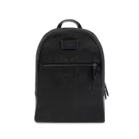 COACH男士双肩包经典圆形设计牛皮细节多功能背包