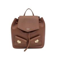 Salvatore Ferragamo女士真皮大容量商务休闲两用包轻奢百搭通勤背包