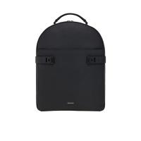 Salvatore Ferragamo锤纹小牛皮拉链双肩包男士可调节肩带