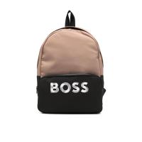 Hugo boss男孩双肩包徽标大容量休闲通勤背包